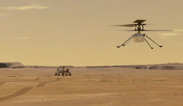 Mars helikopteri son mesajını gönderdi: Artık sabit kalacak