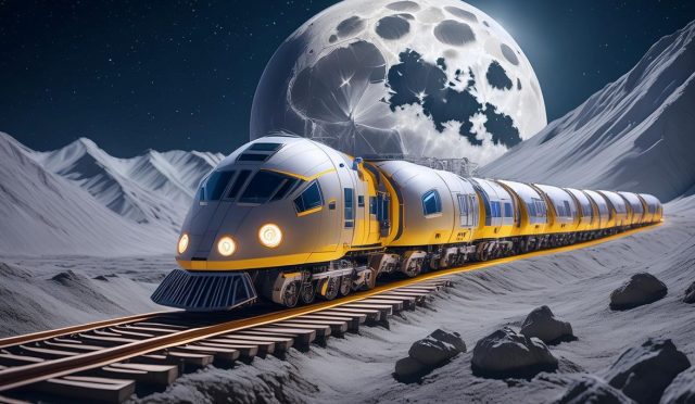 Ay'da tren yolculuğu gerçek oluyor: İkinci aşamaya geçildi