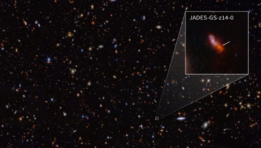 NASA’nın James Webb Teleskobu bilinen en uzak galaksiyi buldu
