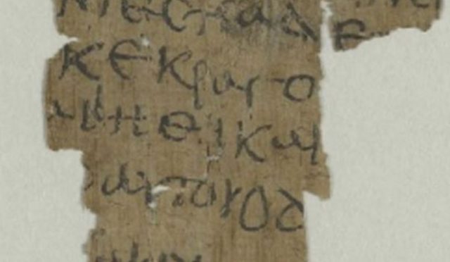 2 bin yıllık papirüs: İsa'nın çocukluğuna dair en eski kayıt keşfedildi