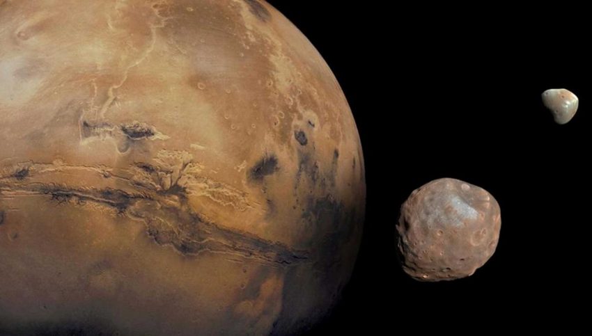 Mars’ın uyduları Phobos ve Deimos eski bir kuyruklu yıldız olabilir