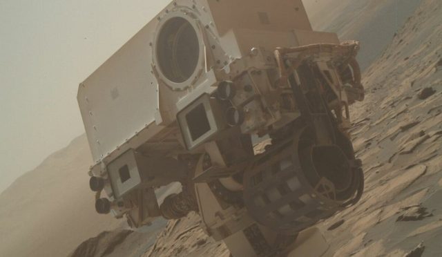NASA'nın keşif aracı, Mars'ta güneş fırtınasının görüntülerini yakaladı